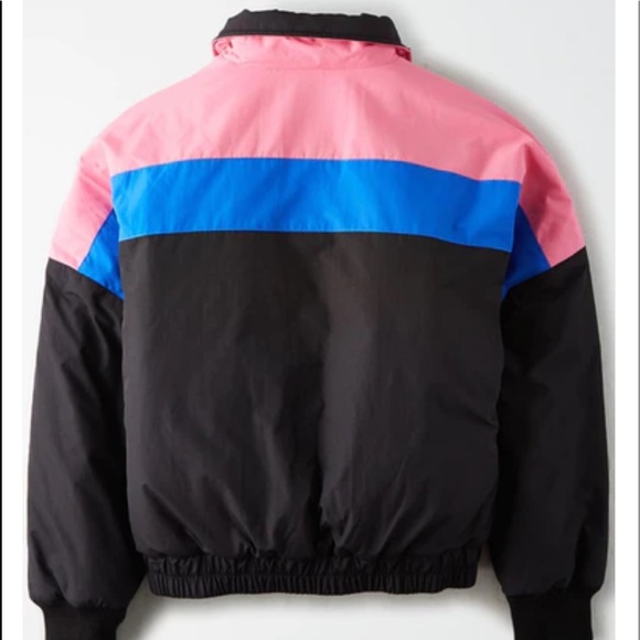 American Eagle Color Block Ski Jacket - Picture 2 of 2
